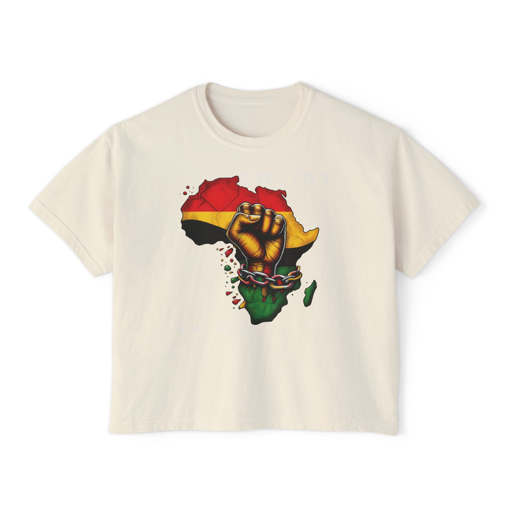 iQueenx Melanin Pride Boxy Shirt