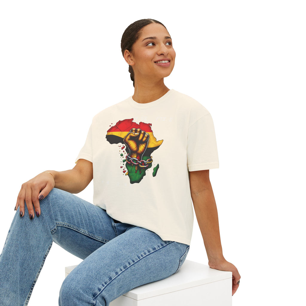iQueenx Melanin Pride Boxy Shirt