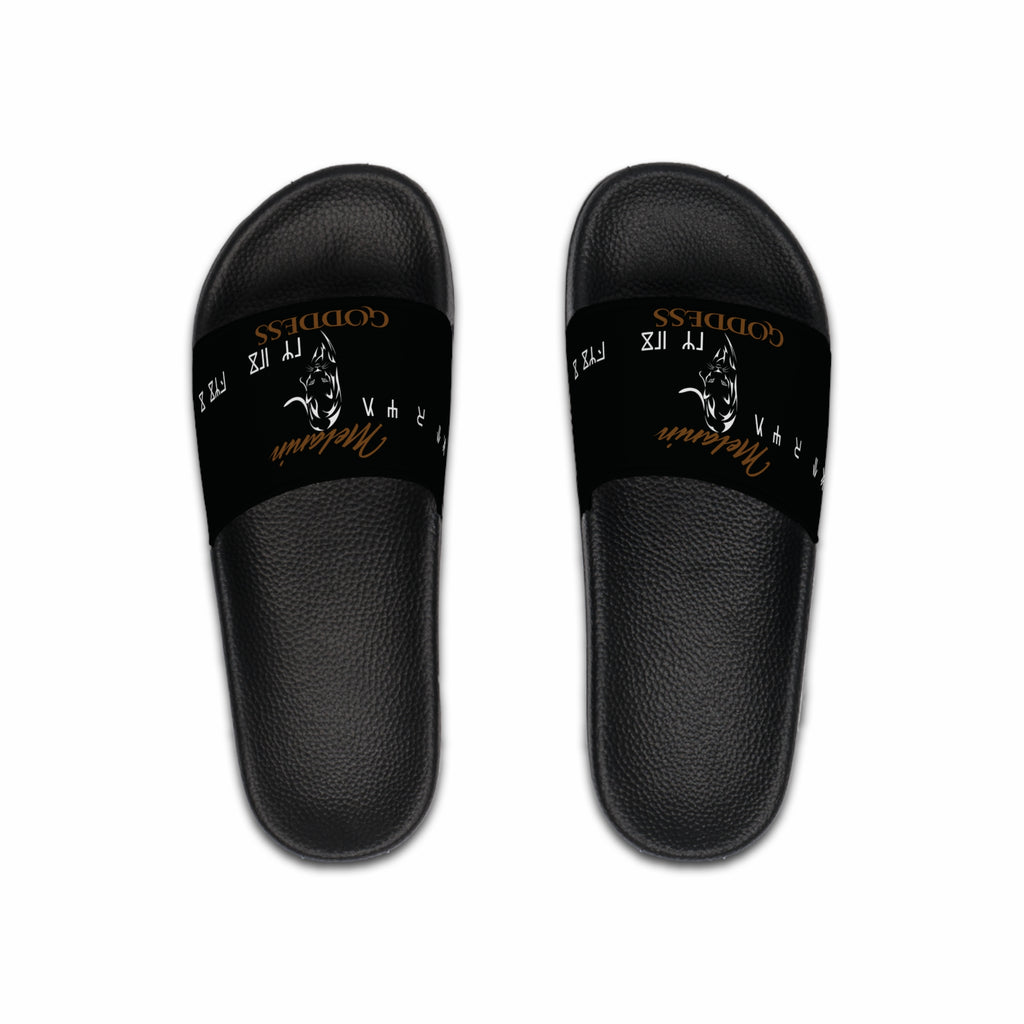 Melanin GODDESS Black Slides