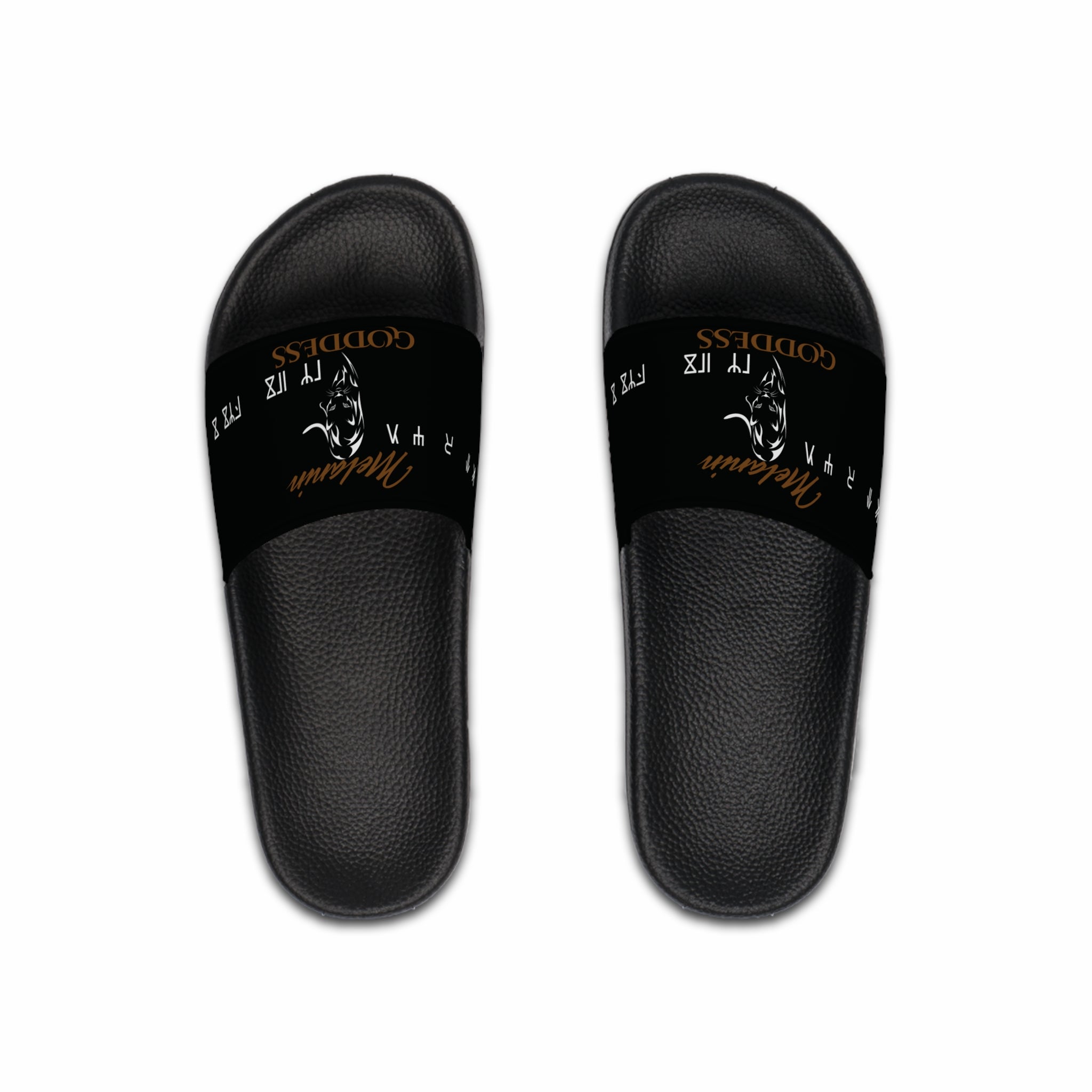 Melanin GODDESS Black Slides