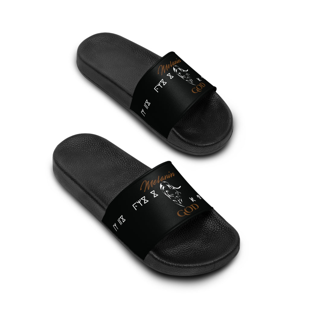 Melanin GOD Black Slides