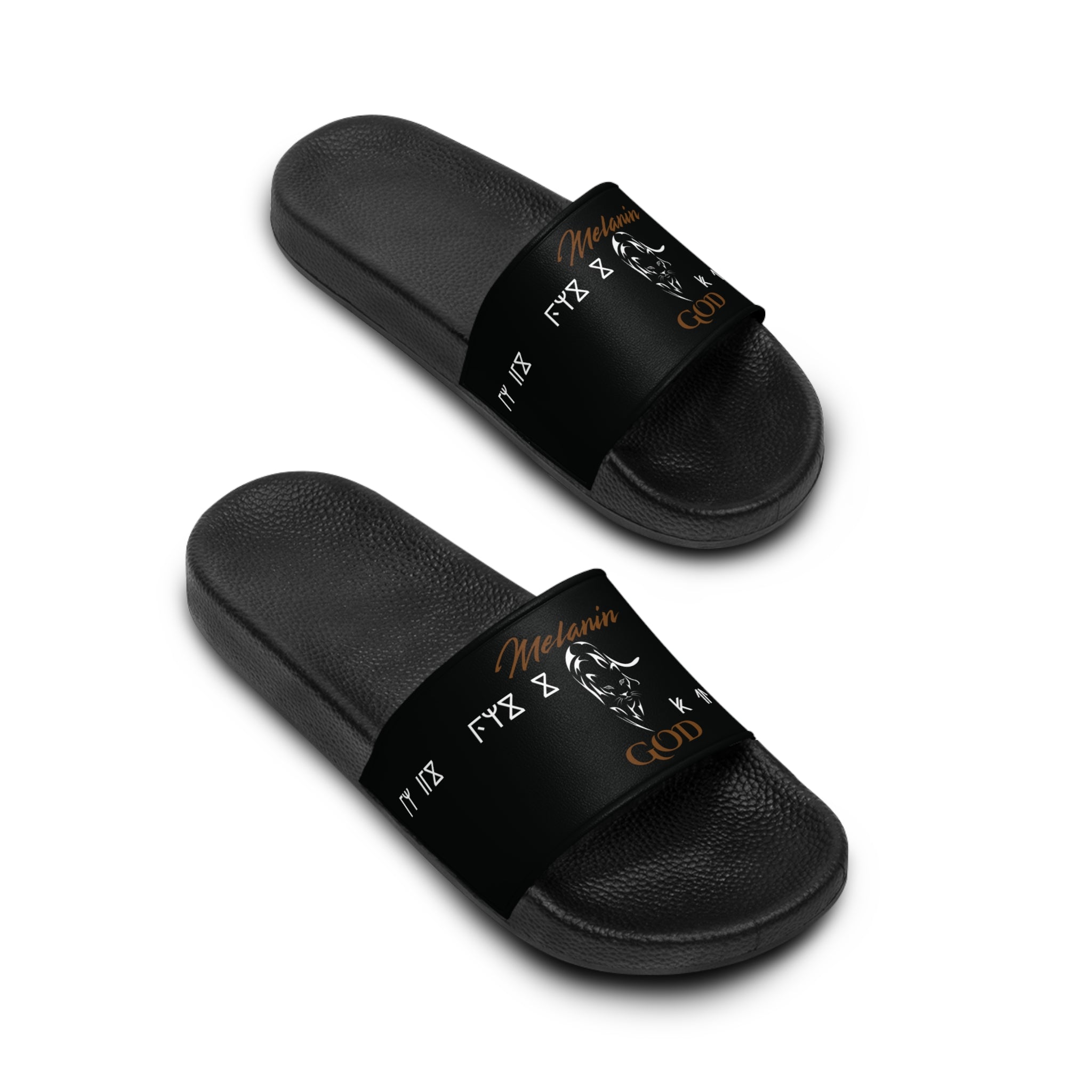 Melanin GOD Black Slides