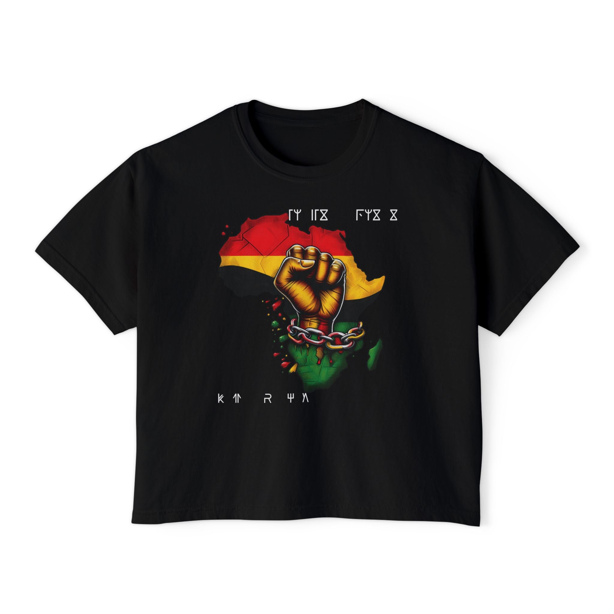 iQueenx Melanin Pride Boxy Shirt