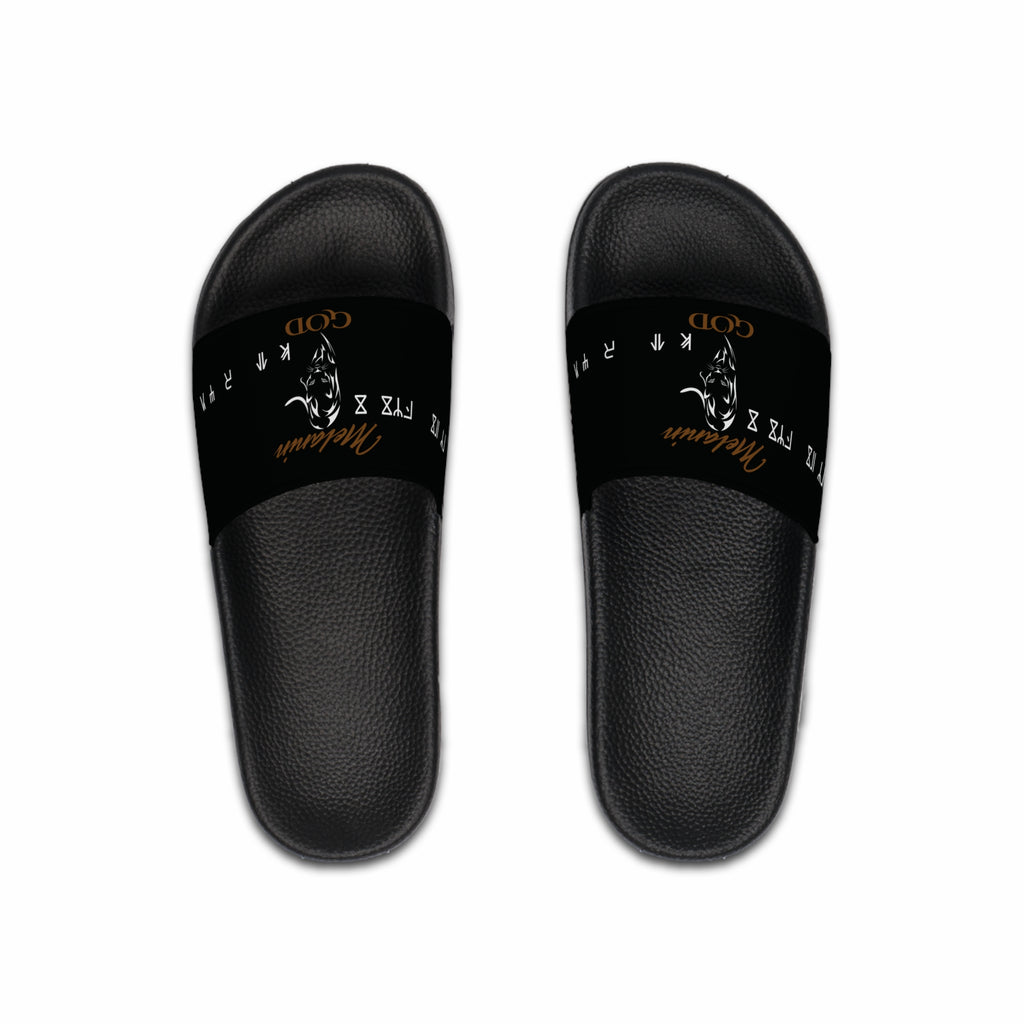 Melanin GOD Black Slides
