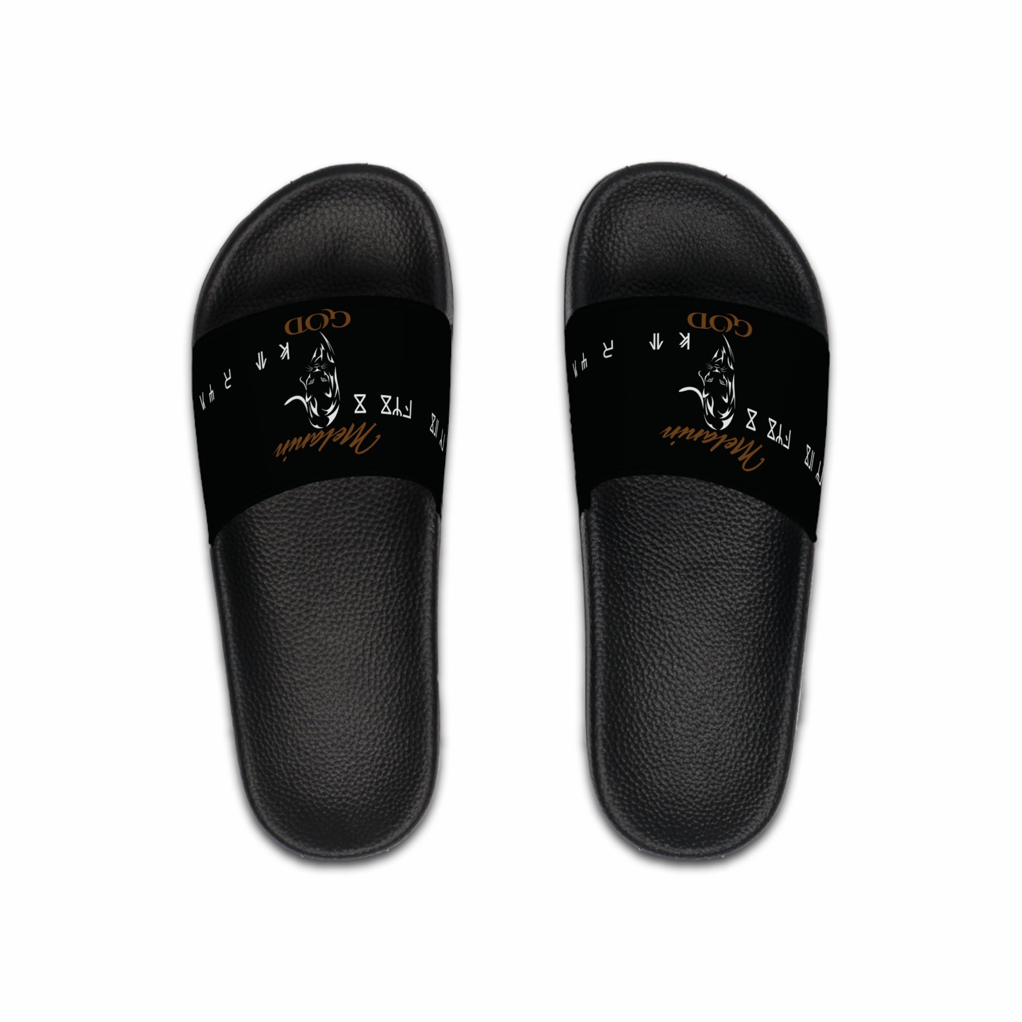 Melanin GOD Black Slides