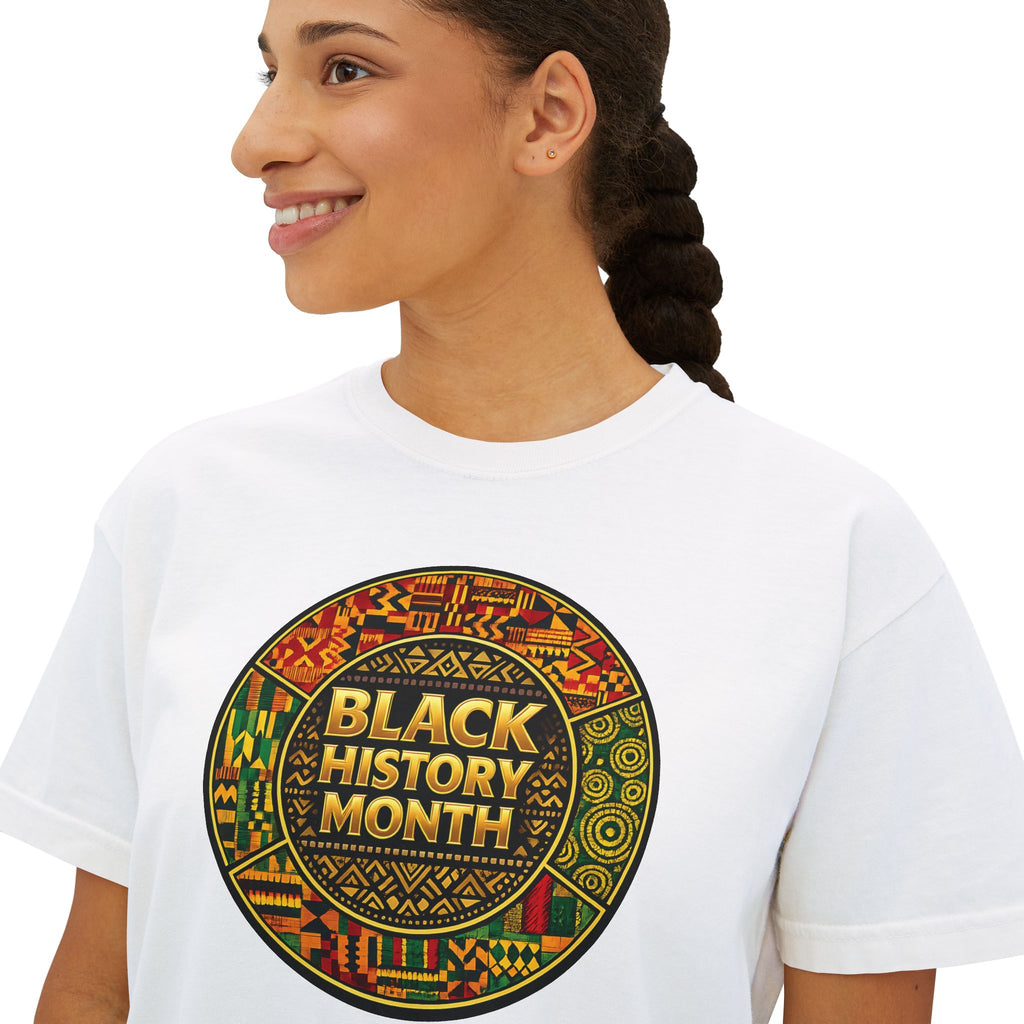 iQueenx African Kente Ancestral Boxy Shirt
