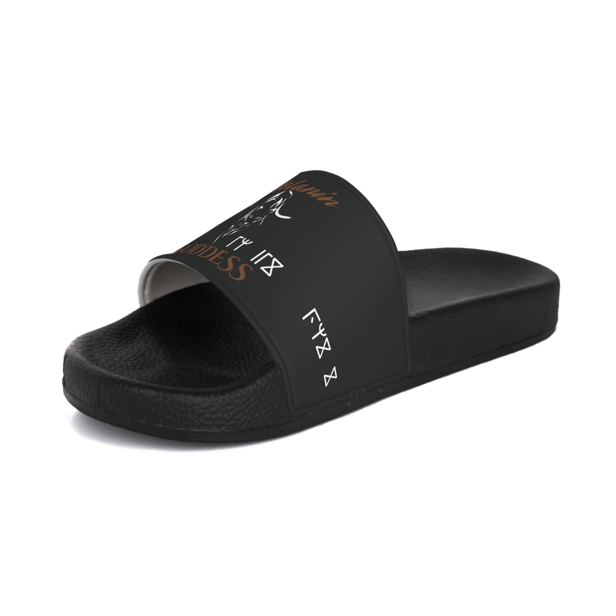Melanin GODDESS Black Slides