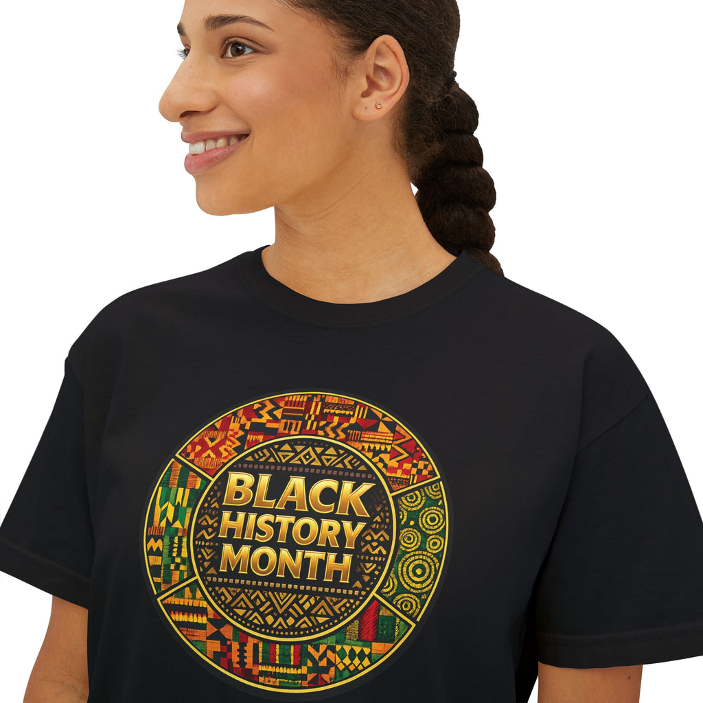 iQueenx African Kente Ancestral Boxy Shirt