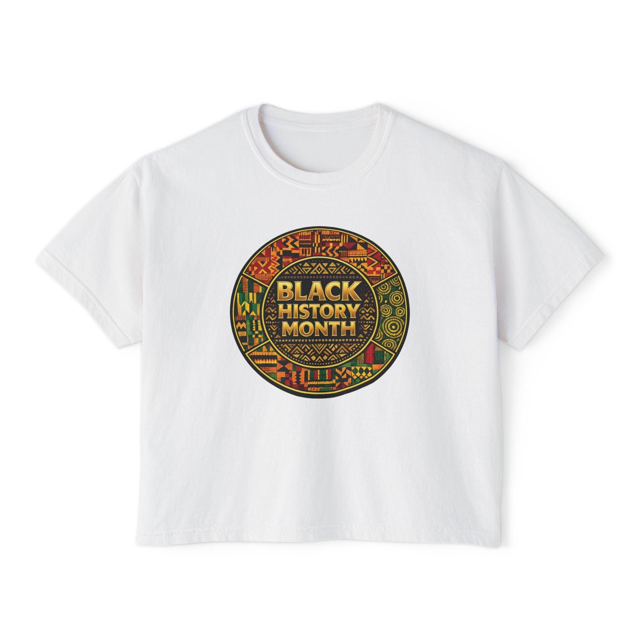 iQueenx African Kente Ancestral Boxy Shirt