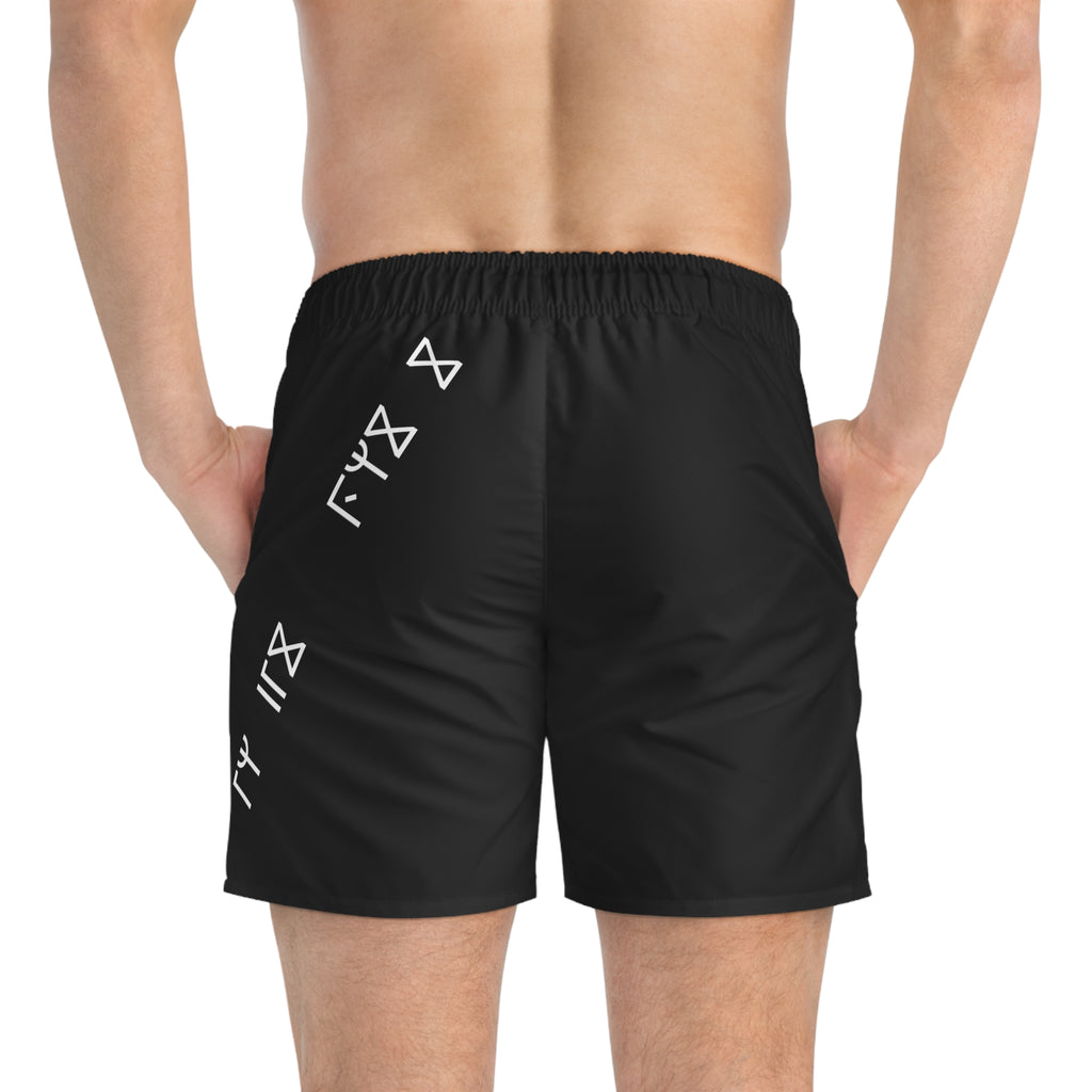 iKingx Melanin God Swim Trunks